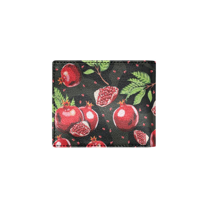 Pomegranate Pattern Print Design PG06 Men's ID Card Wallet