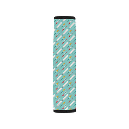 Phlebotomist Medical Print Car Seat Belt Cover