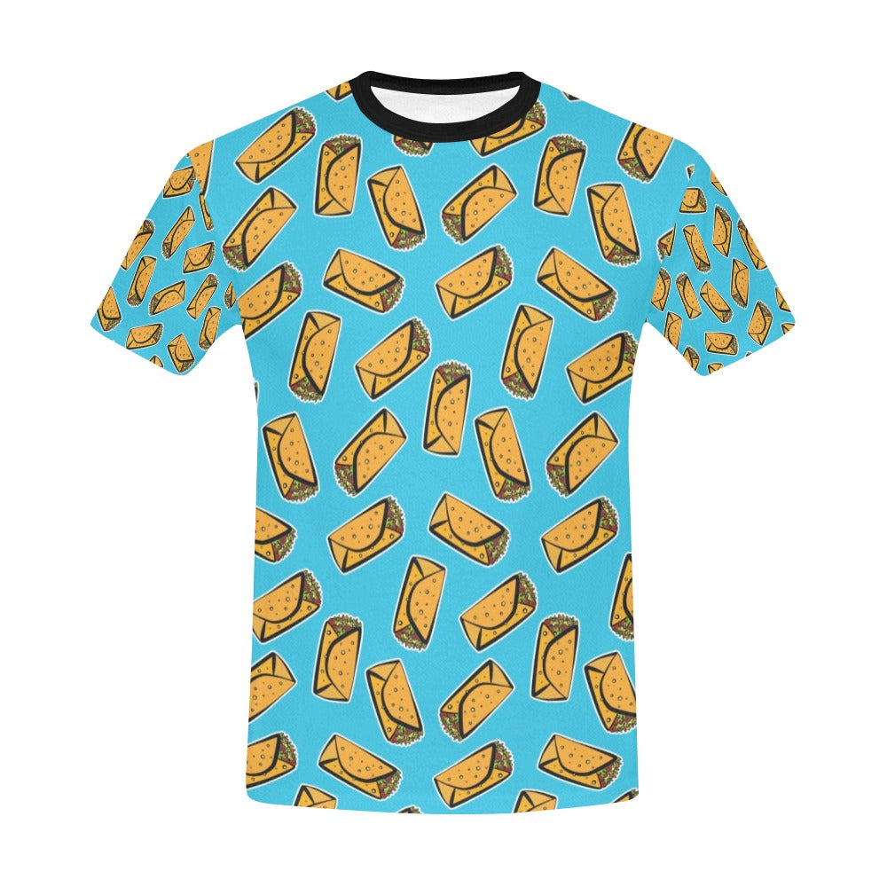 Burrito Print Design LKS301 Men's All Over Print T-shirt