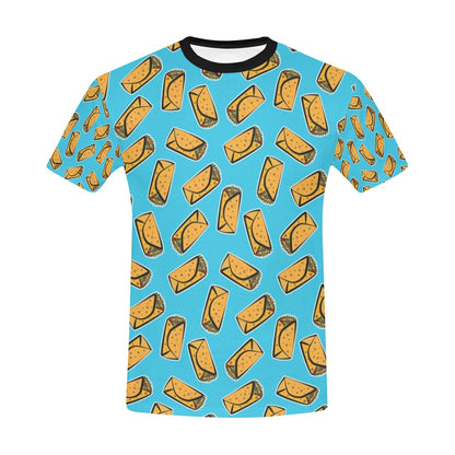 Burrito Print Design LKS301 Men's All Over Print T-shirt