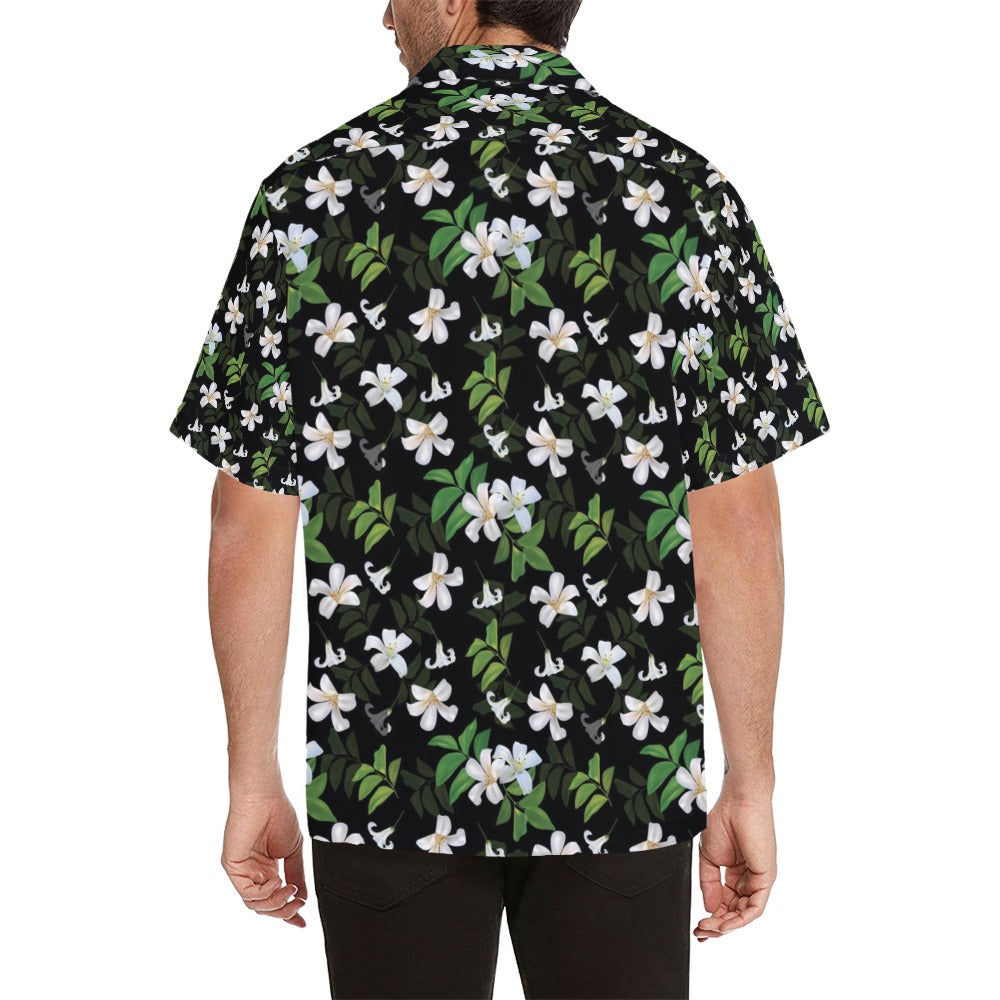 Sampaguita Print Design LKS301 Men's Hawaiian Shirt