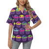 CupCake Halloween Women's Hawaiian Shirt