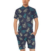 Monarch Butterfly Pattern Print Design 01 Men's Romper