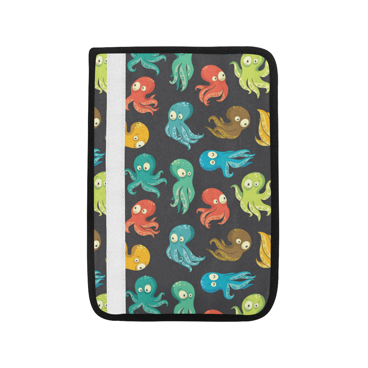 Octopus Pattern Print Design A01 Car Seat Belt Cover