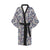 Bird Of Paradise Pattern Print Design 03 Women's Short Kimono