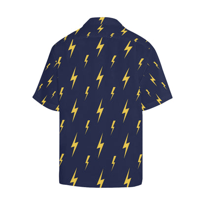 Lightning Thunder Pattern Print Design 03 Men's Hawaiian Shirt