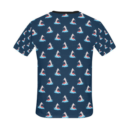 Shark Print Design LKS3010 Men's All Over Print T-shirt