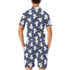 Angel Pattern Print Design 06 Men's Romper