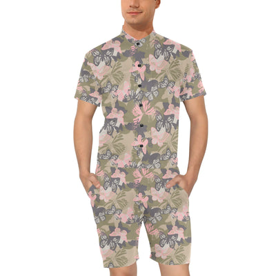 Butterfly camouflage Men's Romper