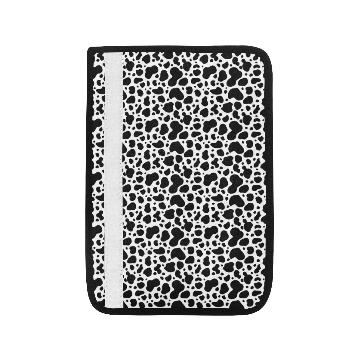 Cow Skin Pattern Print Design 04 Car Seat Belt Cover