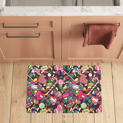 Candy Pattern Print Design CA02 Kitchen Mat
