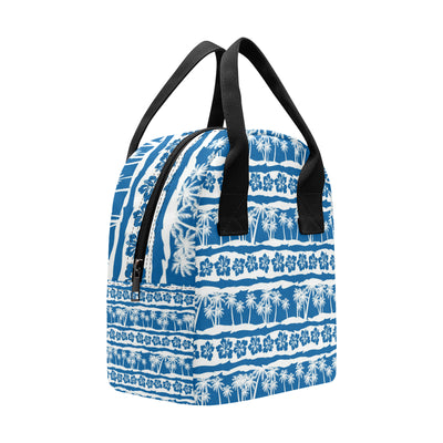 Hawaiian Themed Pattern Print Design H021 Insulated Lunch Bag