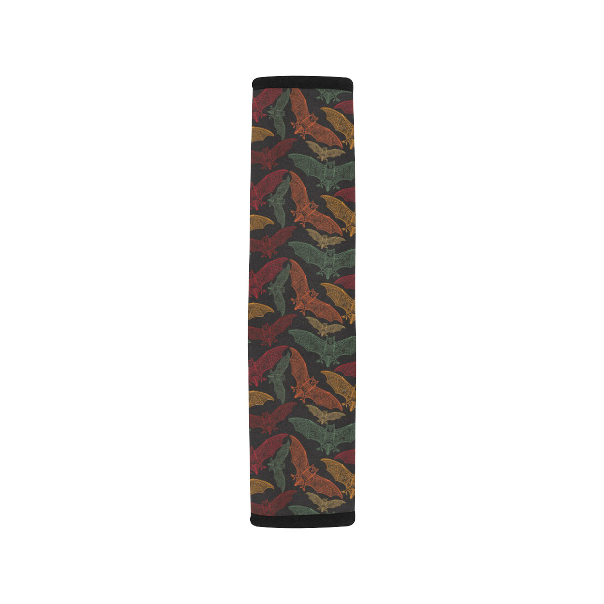 Bat Tribal Pattern Print Design 03 Car Seat Belt Cover
