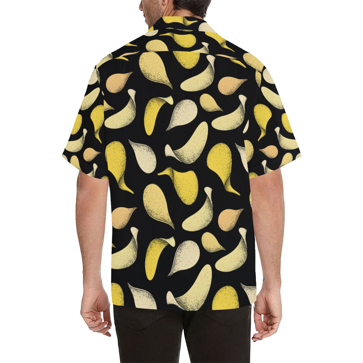 Potato Pattern Print Design A02 Men's Hawaiian Shirt