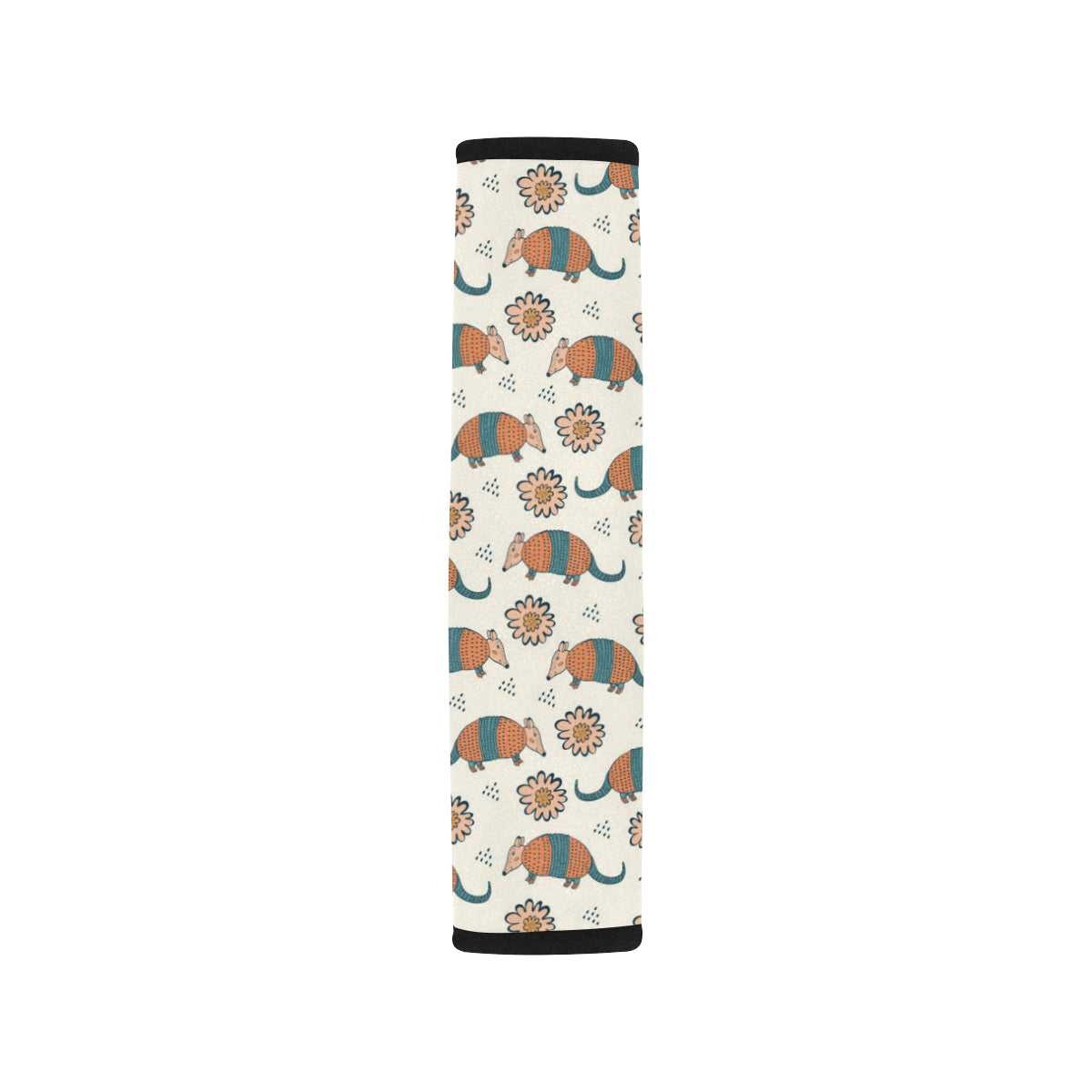 Armadillo Pattern Print Design 02 Car Seat Belt Cover