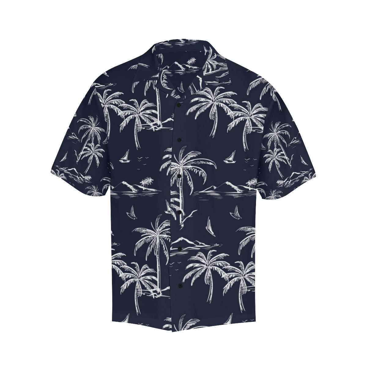 Pacific island Pattern Print Design A02 Men's Hawaiian Shirt