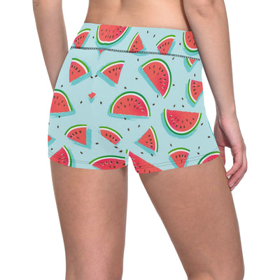 Watermelon Pattern Print Design WM03 Yoga Shorts