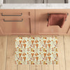 Western Cowboy Design Pattern Kitchen Mat