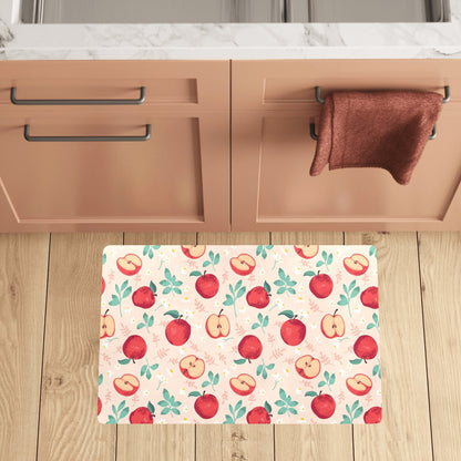 Apple Pattern Print Design AP06 Kitchen Mat