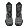 Paisley Black Design Print Women's Boots