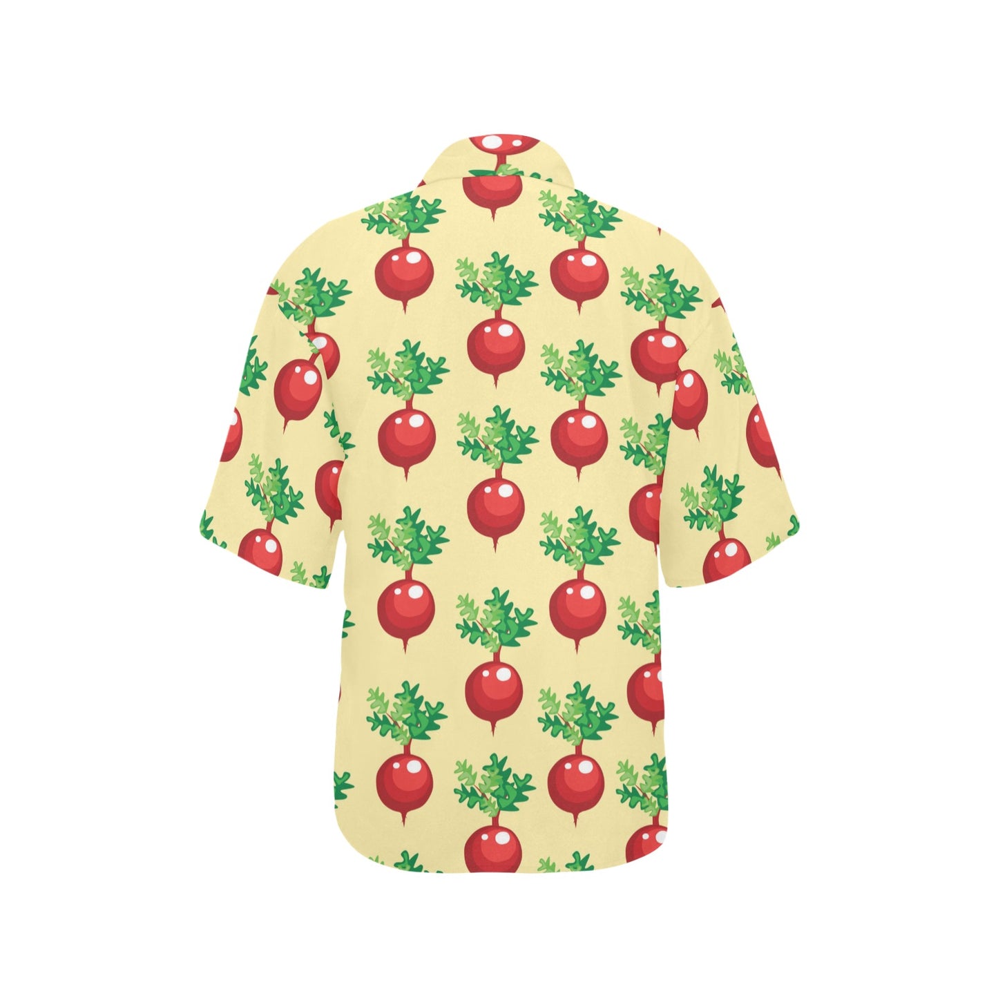 Radish Pattern Print Design A02 Women's Hawaiian Shirt