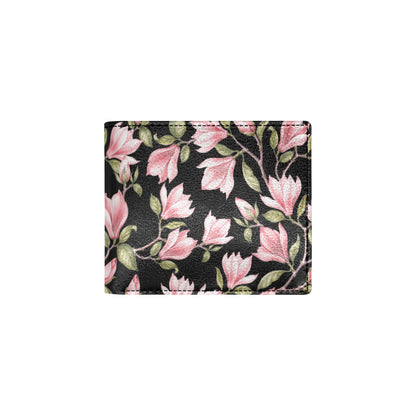 Magnolia Pattern Print Design MAG03 Men's ID Card Wallet
