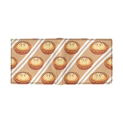 Pie Pattern Print Design A02 Men's ID Card Wallet