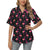 Flamingo Pink Neon Print Pattern Women's Hawaiian Shirt