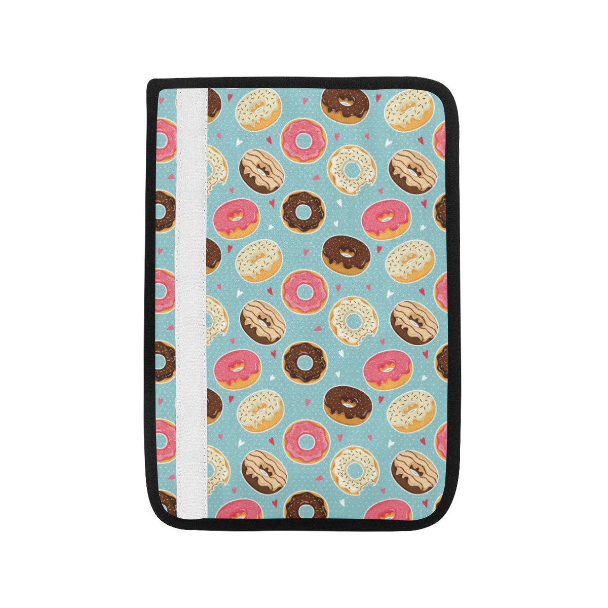 Donut Pattern Print Design DN04 Car Seat Belt Cover