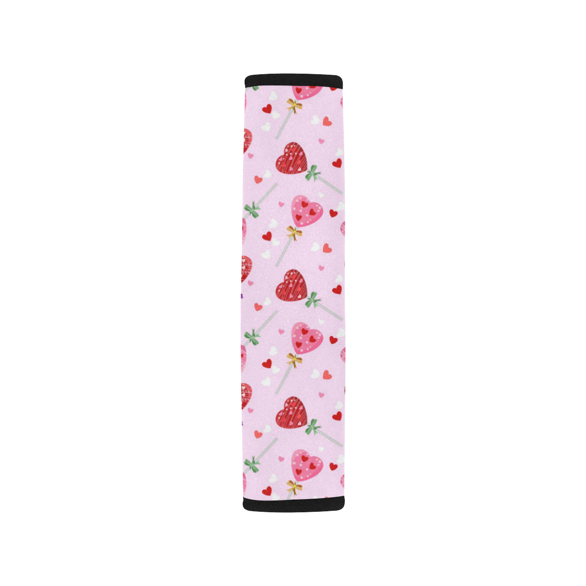 Lollipop Pattern Print Design LL07 Car Seat Belt Cover