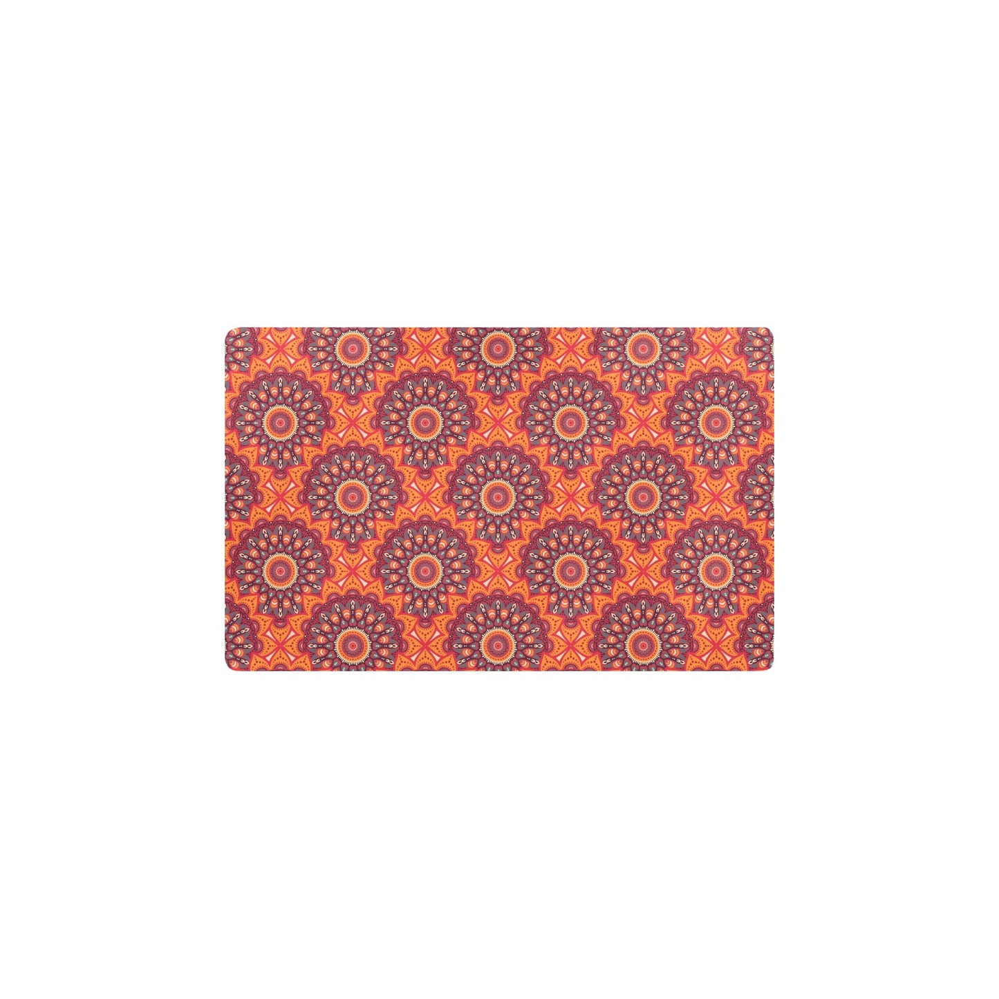 Bohemian Pattern Print Design 04 Kitchen Mat