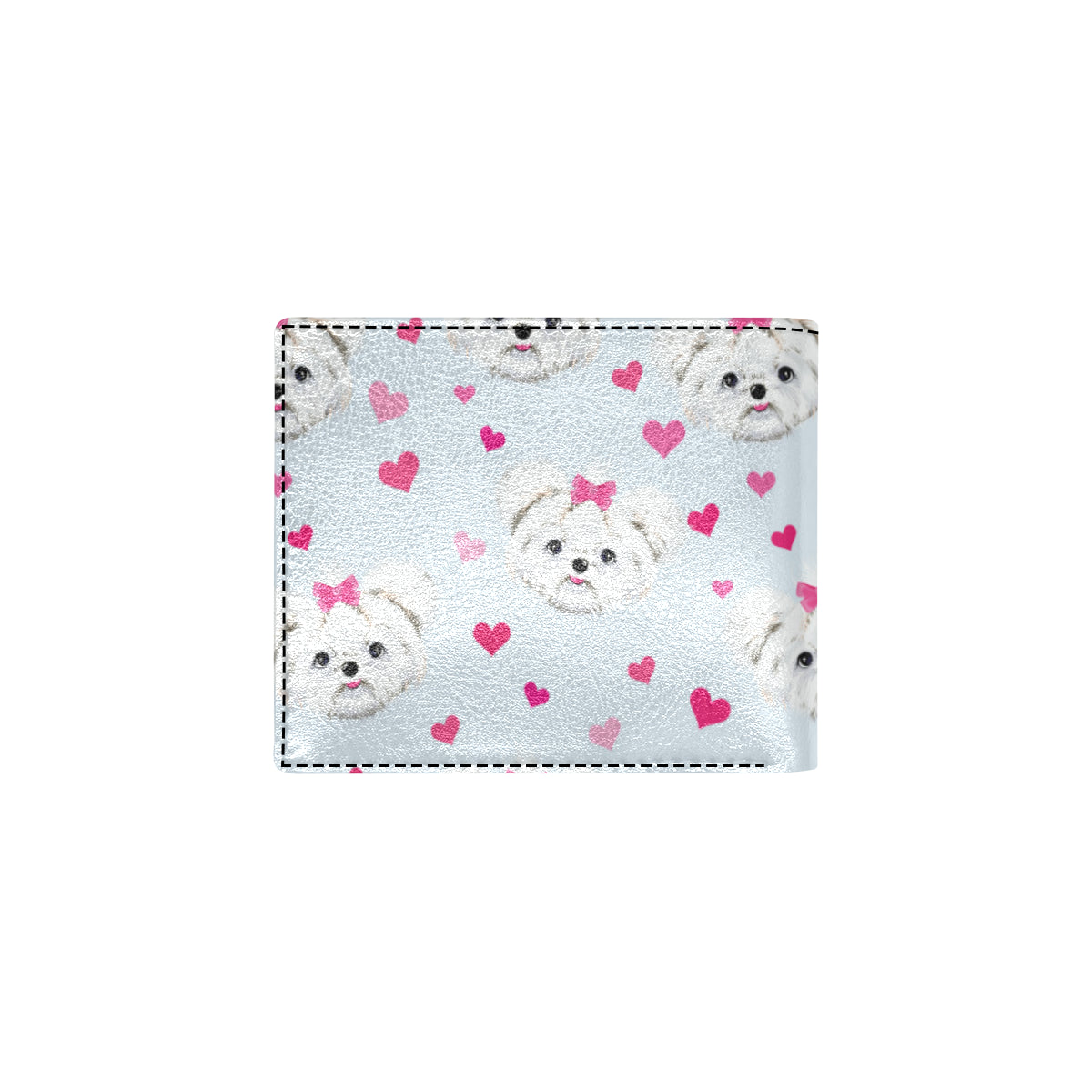 Maltese Pattern Print Design 03 Men's ID Card Wallet