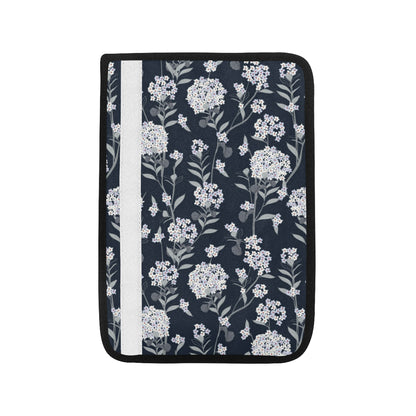 Hydrangea Pattern Print Design HD07 Car Seat Belt Cover