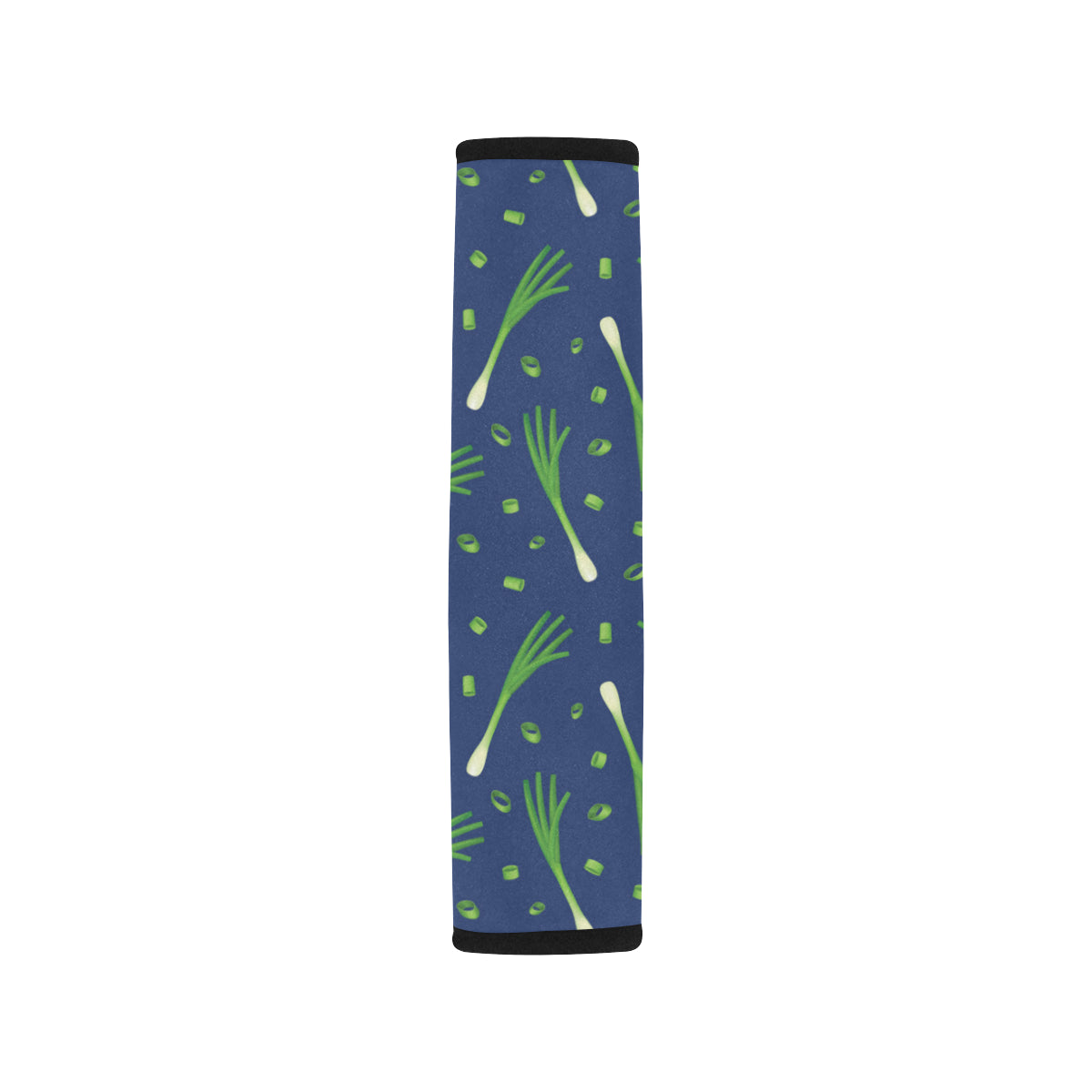 Leek Pattern Print Design 02 Car Seat Belt Cover