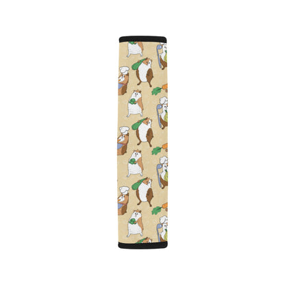 Guinea Pig Pattern Print Design 03 Car Seat Belt Cover