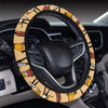 African People Steering Wheel Cover with Elastic Edge