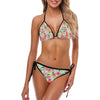 Plumeria Pattern Print Design PM014 Bikini