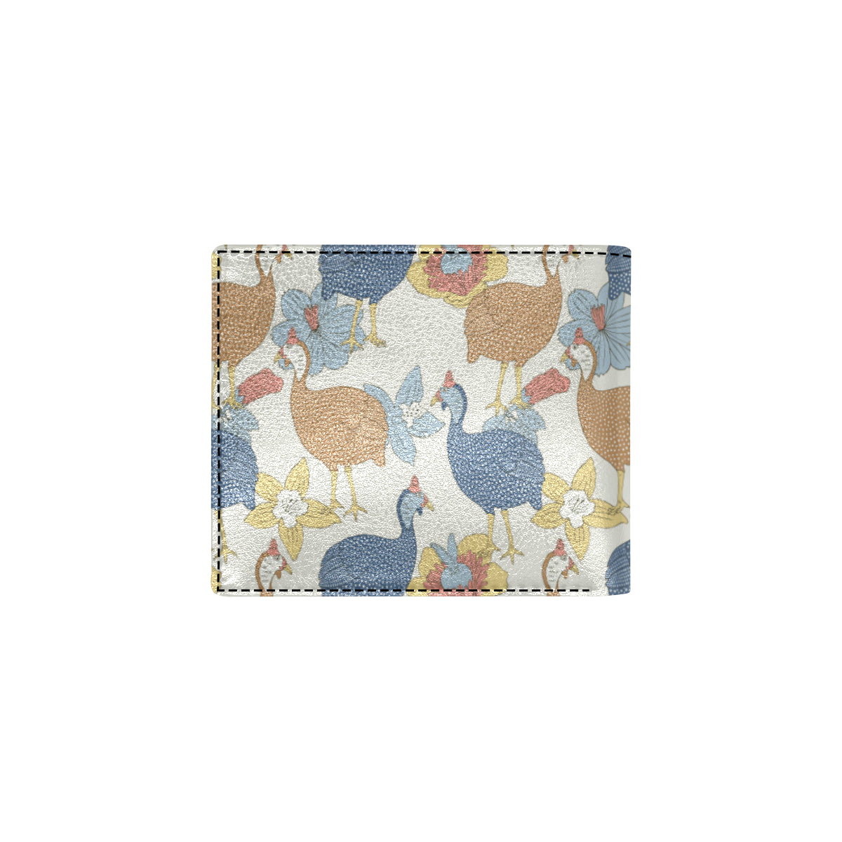 Guinea Fowl Pattern Print Design 01 Men's ID Card Wallet