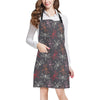 Dragonfly Pattern Print Design 01 Apron with Pocket