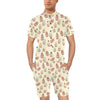 Cupcake Pattern Print Design 04 Men's Romper