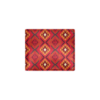 Aztec Pattern Print Design 06 Men's ID Card Wallet