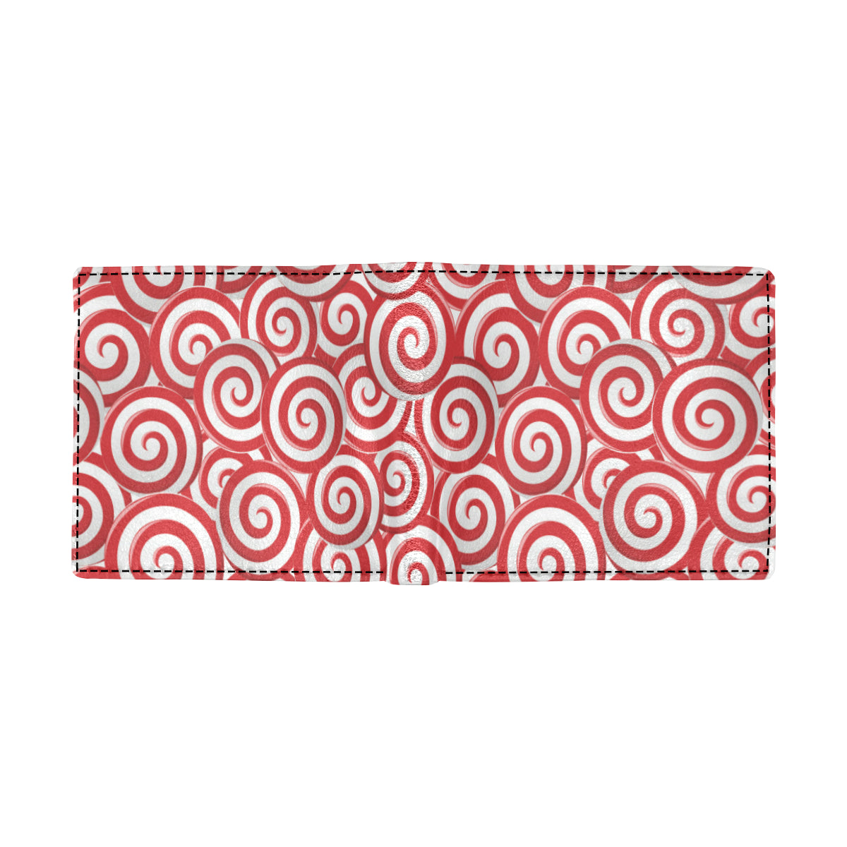 Candy Pattern Print Design 03 Men's ID Card Wallet