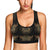 Gold Butterfly Ornamental Sports Bra