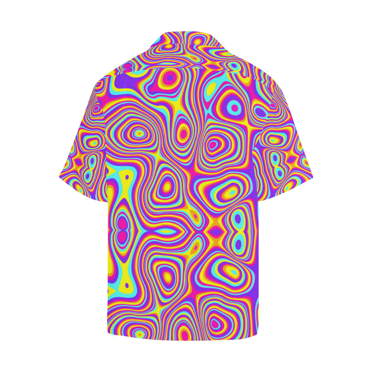 Liquid Pattern Print Design 06 Men's Hawaiian Shirt