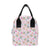 Cupcake Pattern Print Design CP03 Insulated Lunch Bag