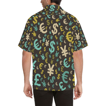 Money Pattern Print Design 01 Men's Hawaiian Shirt