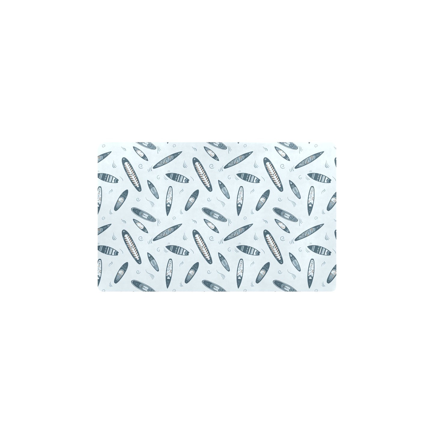 Surfboard Print Design LKS306 Kitchen Mat
