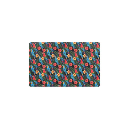 Parrot Pattern Print Design A01 Kitchen Mat