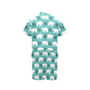 Polar Bear Pattern Print Design A05 Men's Romper