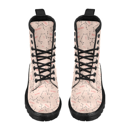 Sagittarius Star Print Design LKS302 Women's Boots